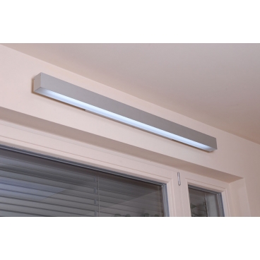 NASLI STELLA FIX 1x 80 W, nástenné svietidlo, strieborná NASLI STELLA FIX 1x 80 W, nástenné svietidlo, strieborná