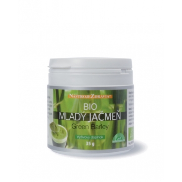 Mladý jačmeň BIO - Green Barley (35 g) - výživový doplnok Mladý jačmeň BIO - Green Barley (35 g) - výživový doplnok