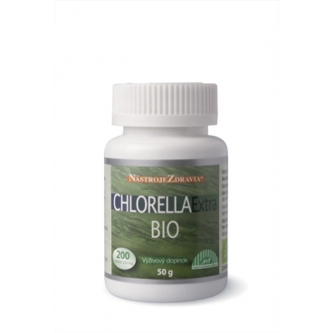 Chlorella Extra BIO (50g, 200 tabletiek) - výživový doplnok Chlorella Extra BIO (50g, 200 tabletiek) - výživový doplnok