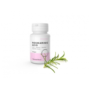 Rosmarinic acid Epigemic® BIO, kyselina rozmarínová (90 kapsúl) – výživový doplnok Rosmarinic acid Epigemic® BIO, kyselina rozmarínová (90 kapsúl) – výživový doplnok