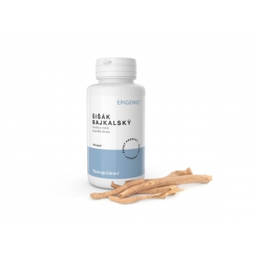 Šišiak bajkalský koreň Epigemic® (120 kapsúl) - výživový doplnok Šišiak bajkalský koreň Epigemic® (120 kapsúl) - výživový doplnok