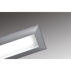 NASLI Gaudium Slim 2x 54 W, stropné závesné svietidlo, priame i nepriame osvetlenie